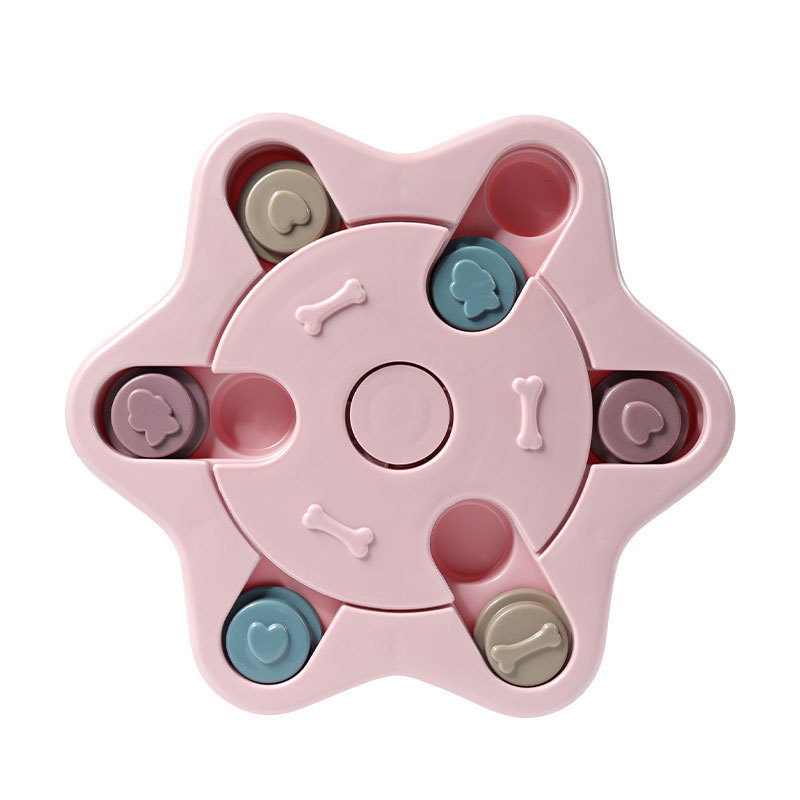 Claw Print Dog Toy Pet Puzzle Slow Food Toy Leakage Plate Training Interactive Slow Food Plate — image 8