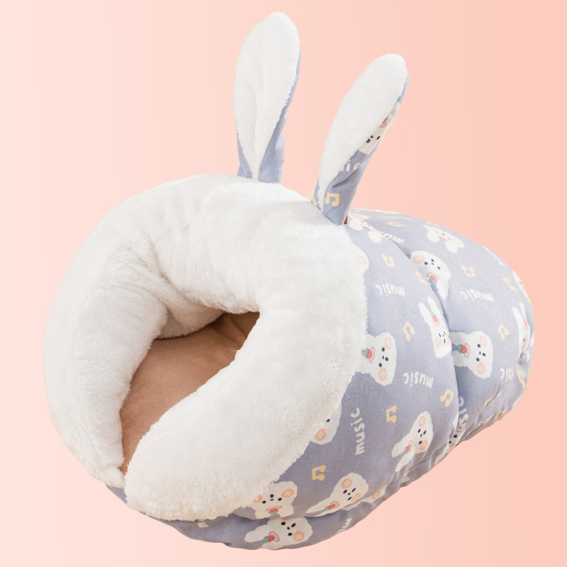 Pet Supplies Cat Warm In Winter Semi Closed All Season Universal Slippers Cat and Dog Bed — image 7