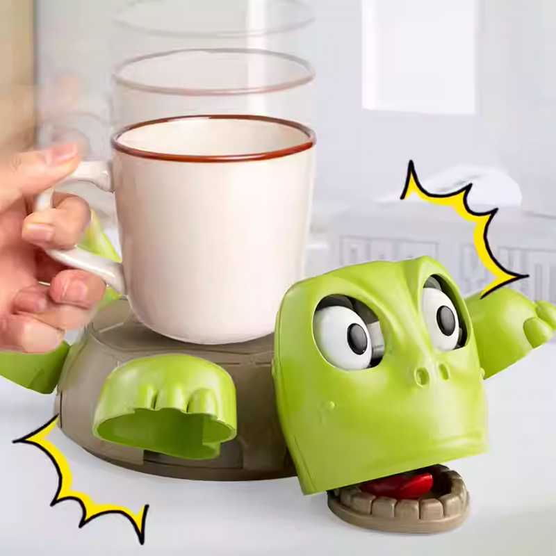 3D - printed Panicked Turtle Coaster: Insulated, for stress relief, doubles as mug base decor — image 6