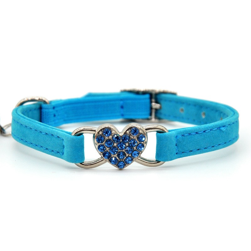 Accesorios para Mascotas: Collar de Gato con Campana de Diamante Color Flocado — imagen 10