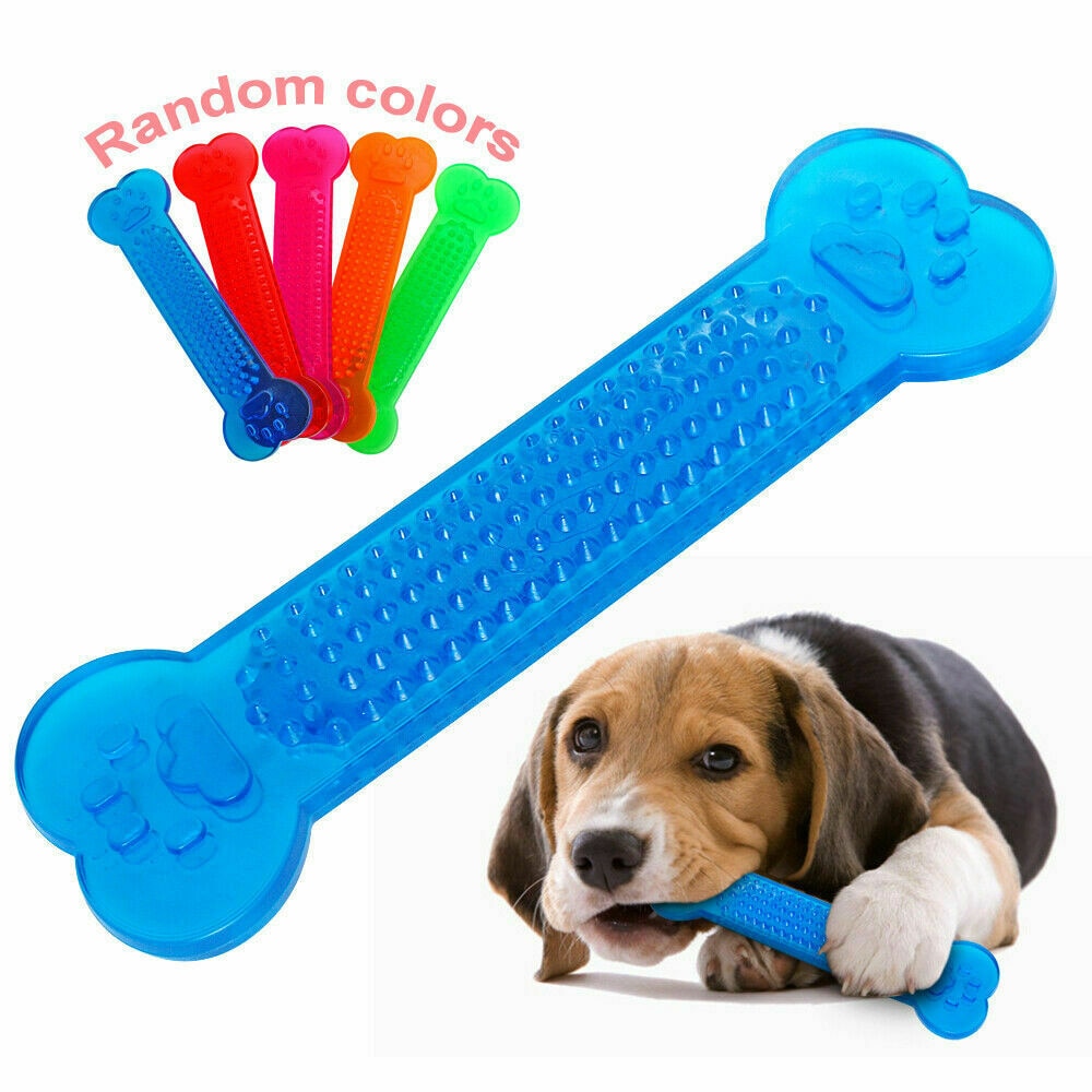 Juguetes de masticación para perros resistentes a los dientes juguete de hueso para mascotas cuidado dental para perros accesorios para mascotas — imagen 1