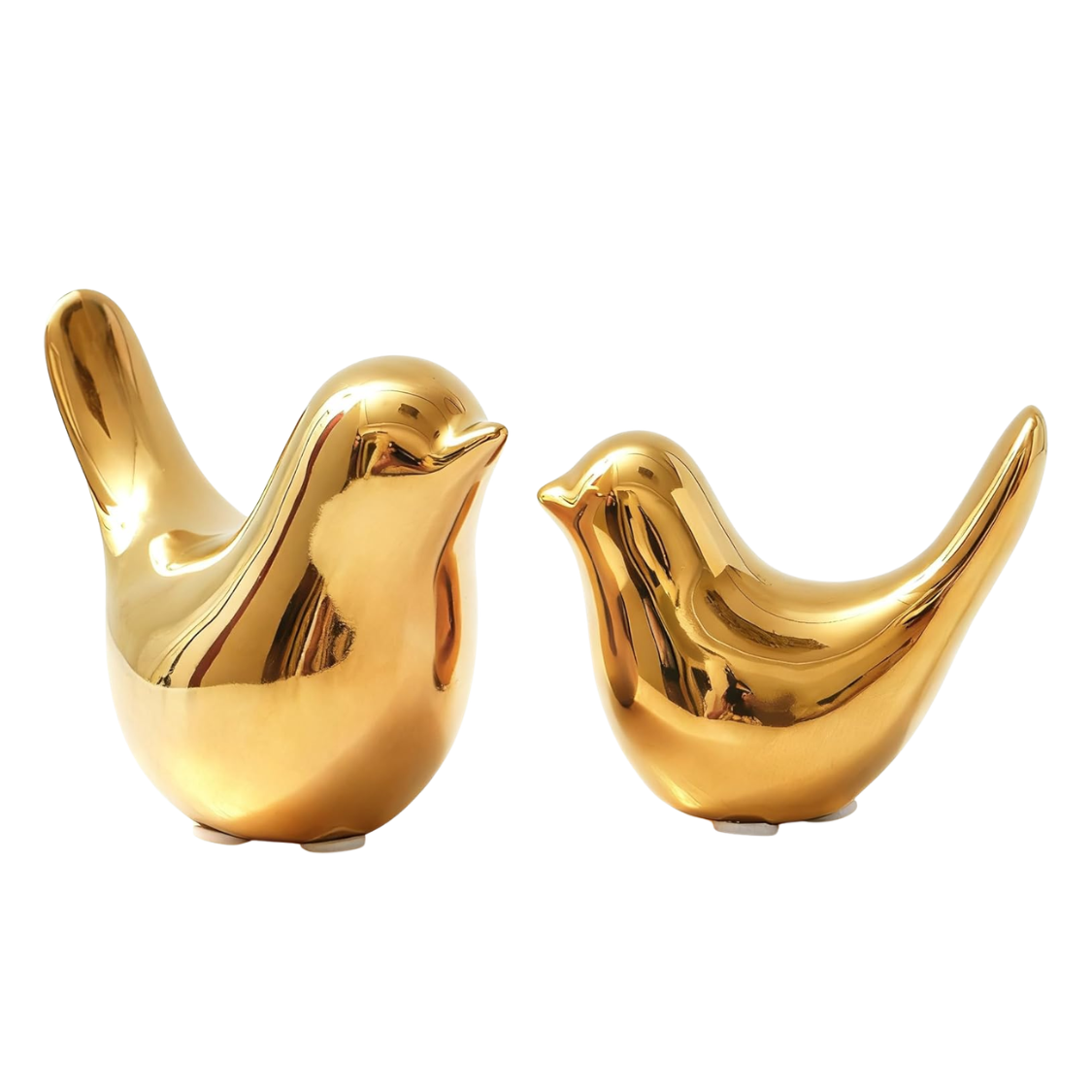 Estatuas de Pájaros Pequeños para Decoración Moderna - Ornamientos de Estilo Medieval Retro para Salón, Habitación, Oficina y Mesita — imagen 1