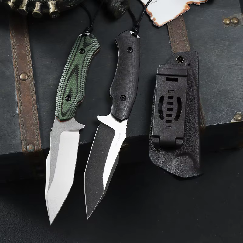 DC53 Steel Fixed-Blade Knife, Outdoor Camping and Hunting Knife, G10 Non-Slip Handle, Ideal for Hiking, Camping, and Fishing, and Also Suitable as an Everyday Carry (EDC) Tool — image 2