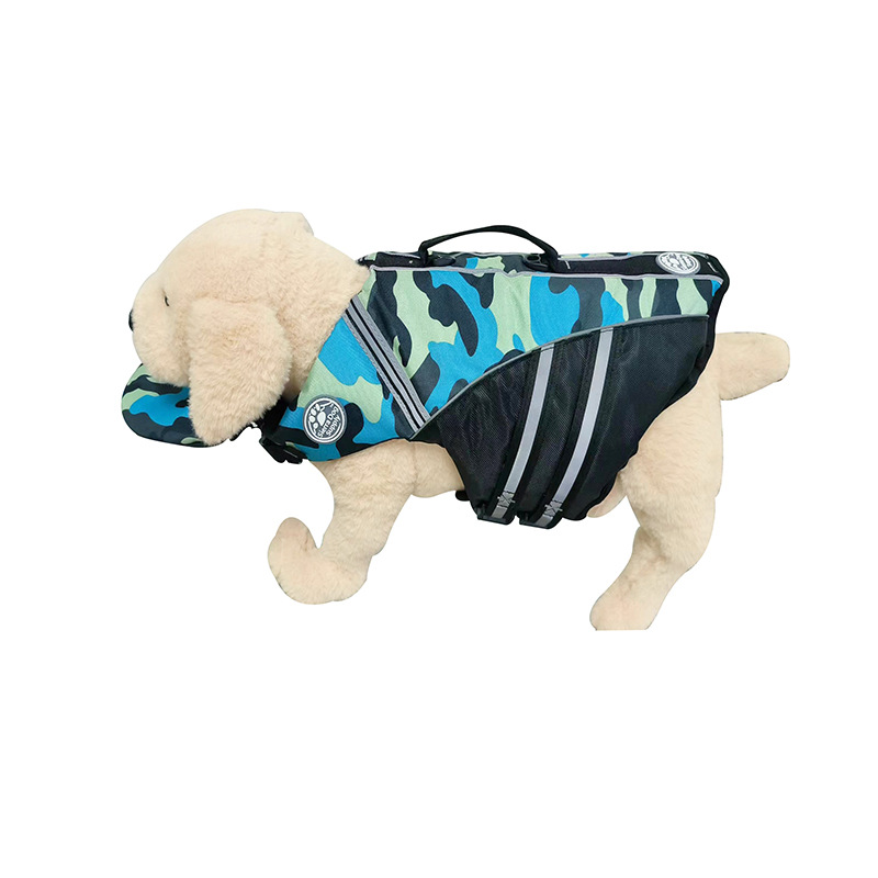 Professional Pet Life Vest Swimming Clothes Dog Outdoor Supplies Large Dog Buoyancy Swimsuit — image 12