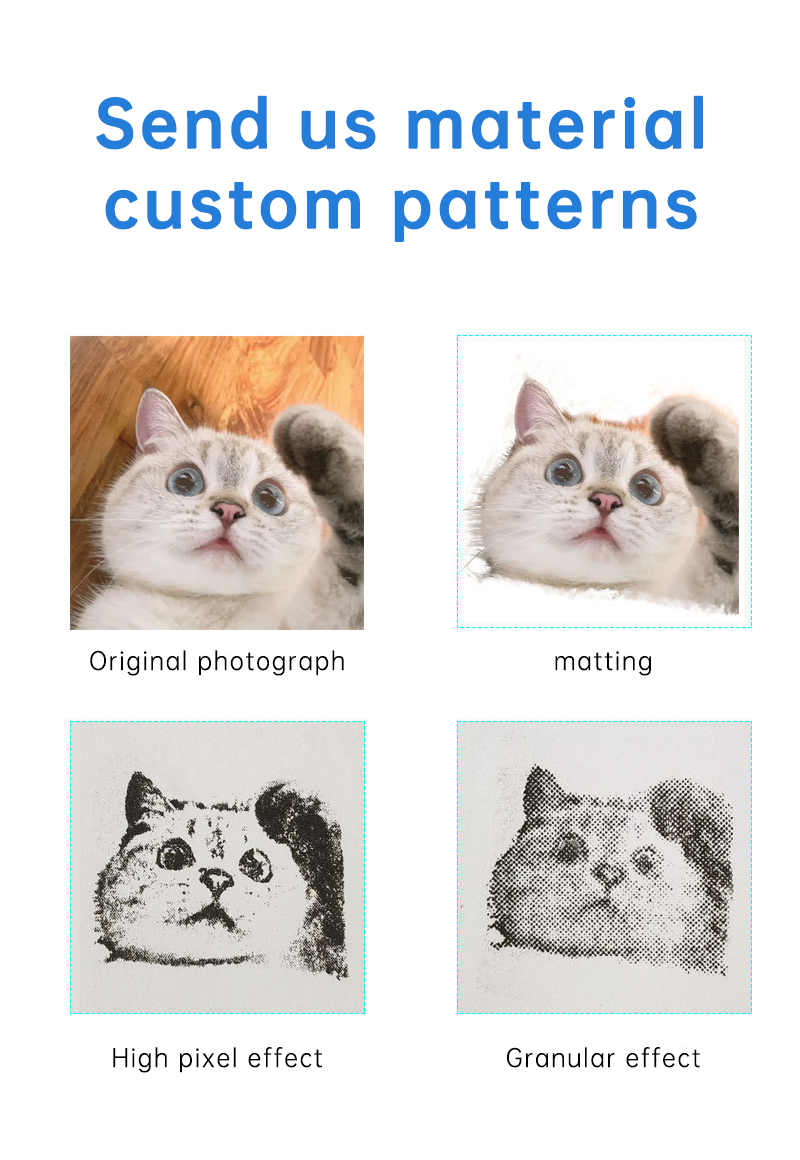 Custom-Made Pet Portrait Stamp DIY For Dog Figure Seal Personalized Cat Doggy Customized Memento Chapter — image 7