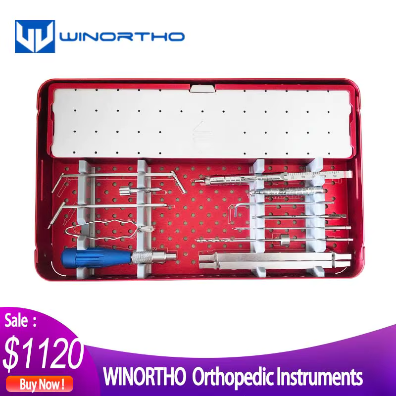 ALPS M Veterinary Instrument equipments locking plate system small animal orthopedic surgical screws tplo vet supply tool pet — image 2