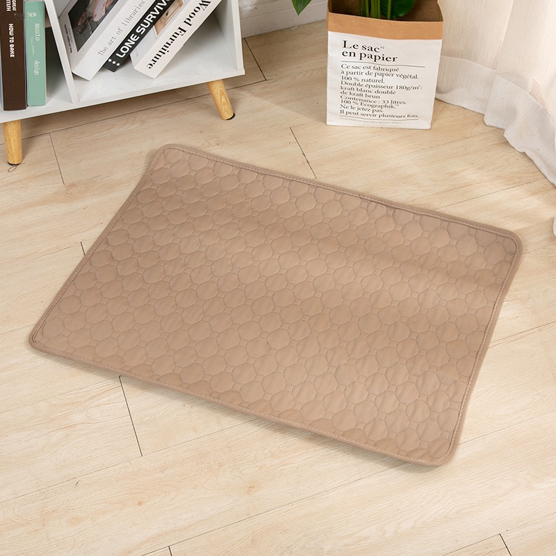 Water Absorbing Pet Urine Pad Skid Resistant Easy Drying Cat Training Pad Washable Reusable Pet Urine Pad — image 8