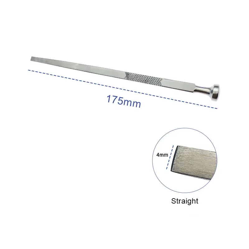 Osteótomos óseos cuchillo de hueso instrumentos quirúrgicos veterinarios ortopedia — imagen 2