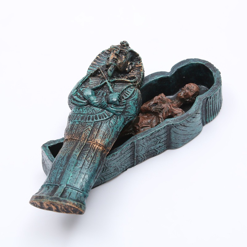 Ornamentos de pecera en resina para peces momia — imagen 2