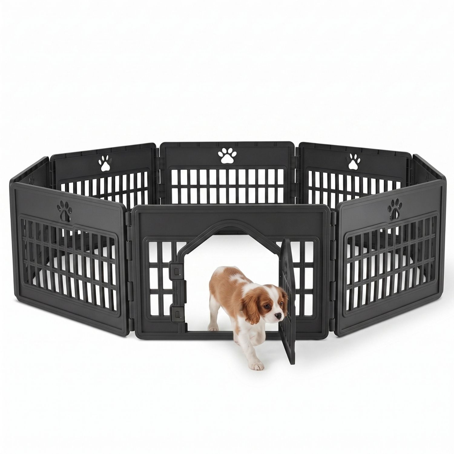 Plastic Dog With Movable Enclosure, Suitable For Small And Medium-sized Dogs, Cats And Rabbits — image 2