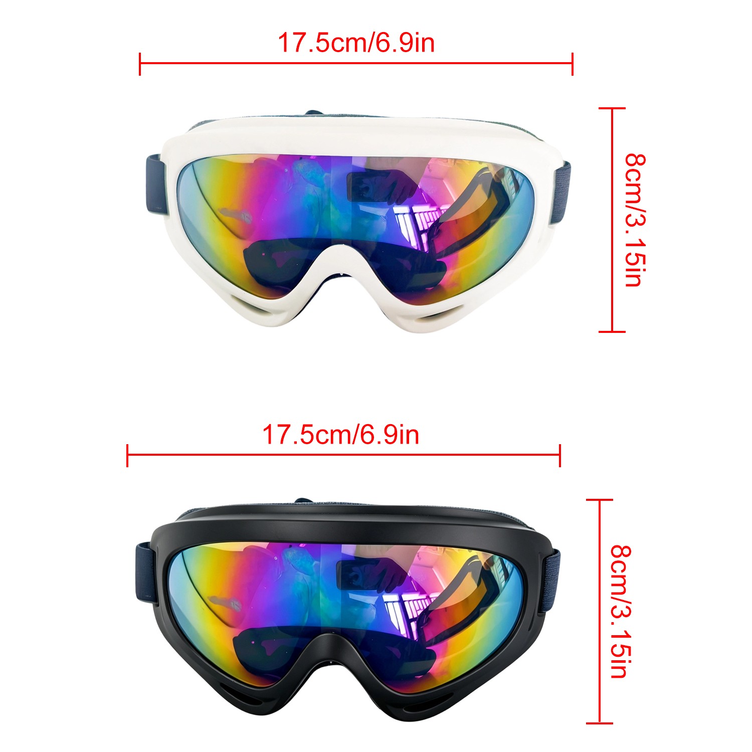 Dog Sunglasses Pet Goggles For Small Dogs Anti-Uv Glasses Eye Protect Windproof — image 2