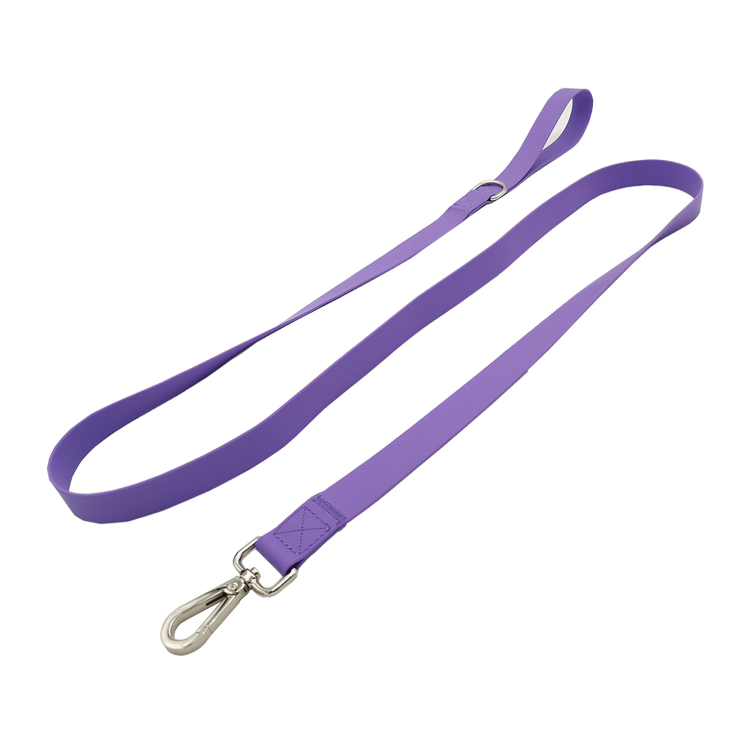 Cinturón de Fuerza para Perros con Cordon de Goma y PVC, Color Morado, Impermeable — imagen 5