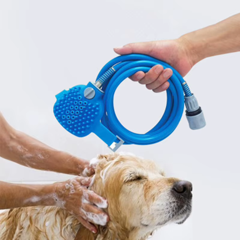 Herramienta de baño para mascotas, masajeadora cómoda y ducha — imagen 2