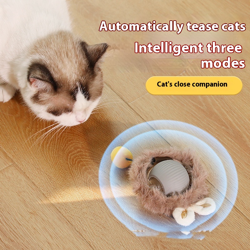 Juguetes para Gatos - Bola Rodante Divertida Relajación de Mascotas — imagen 13