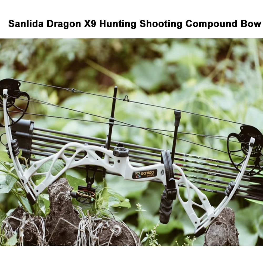 Sanlida Dragon Claw X8 Arco Compuesto para Cazadores Principiantes Completo Conjunto de Tiro con Accesorios para Deportes Al Aire Libre y Competición — imagen 2