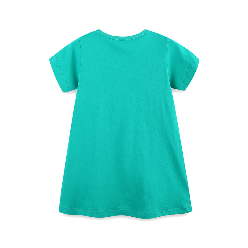 Cartoon puppy embroidered children's dress — image 3