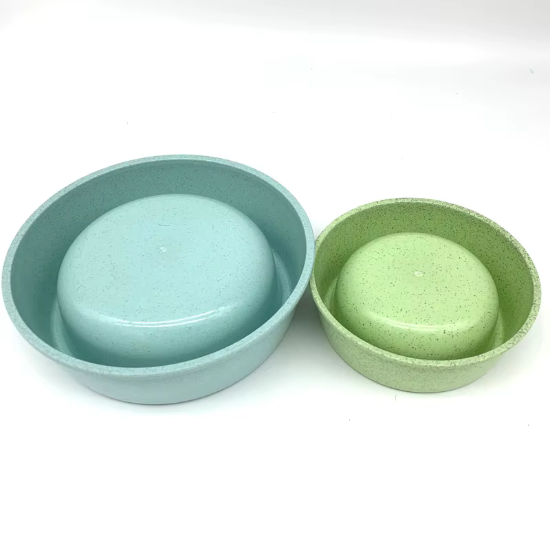 Pet Dog Food Bowl Cat Water Feeding Bowl Durable Thicken Plastic Wheat Stalk Feeder Bowls for Small Medium Dogs Puppy Products — image 6