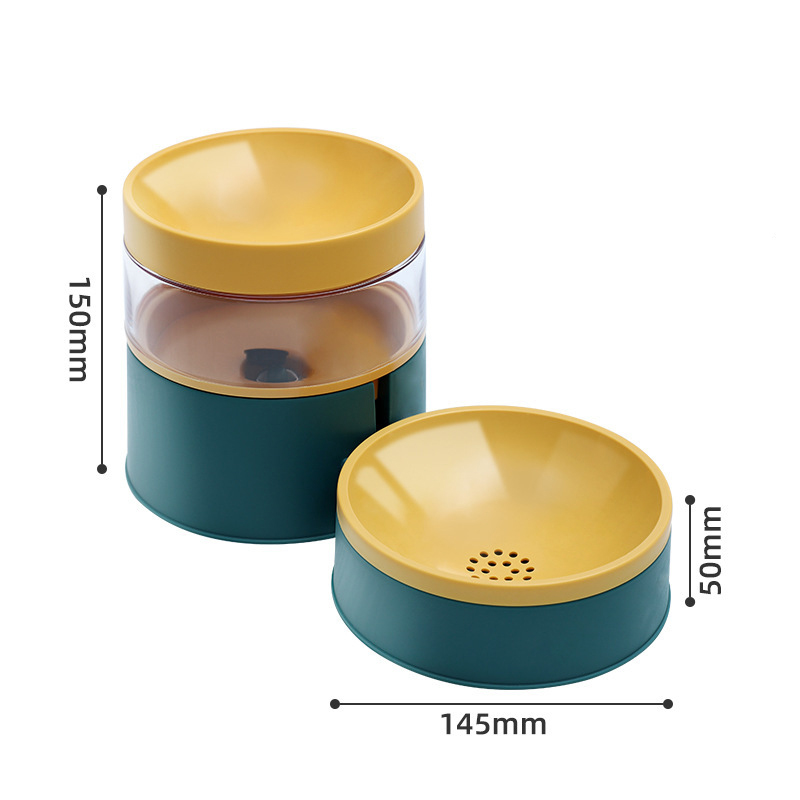 Comedor Automático para Perros con Protección de Cuello Ampliado, Tazón de Contraste y Dispensador de Agua Doble Propósito — imagen 6