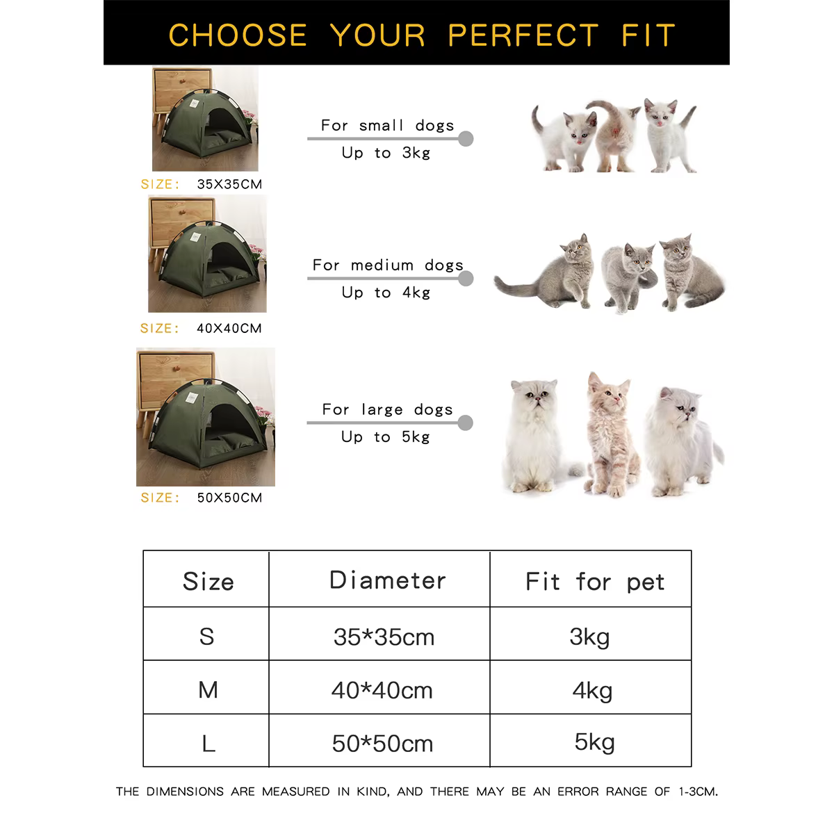 Pet Tent Bed Cats House Supplies Products Accessories Warm Cushions Furniture Sofa Basket Beds Winter Clamshell Kitten Tents Cat — image 6