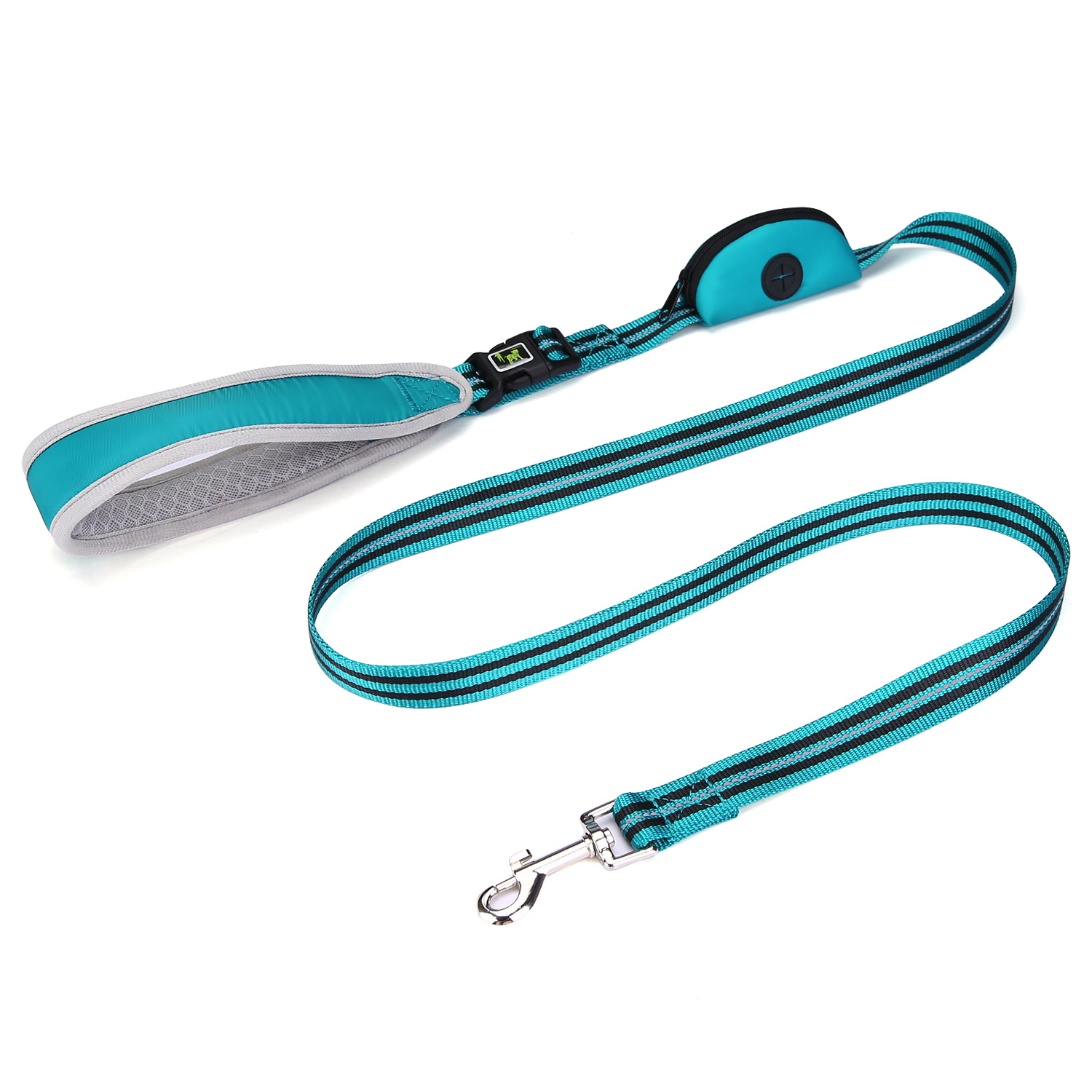Reflective Pet Leash Medium And Large Dogs Small Dogs Rope Dog Leash Golden Hair Satsuma Garbage Bag Traction Belt — image 7