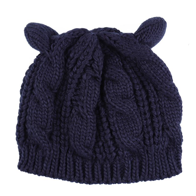 Chaqueta de Pelo de Gato con Orejas 3D Hecha a Mano para Invierno — imagen 10