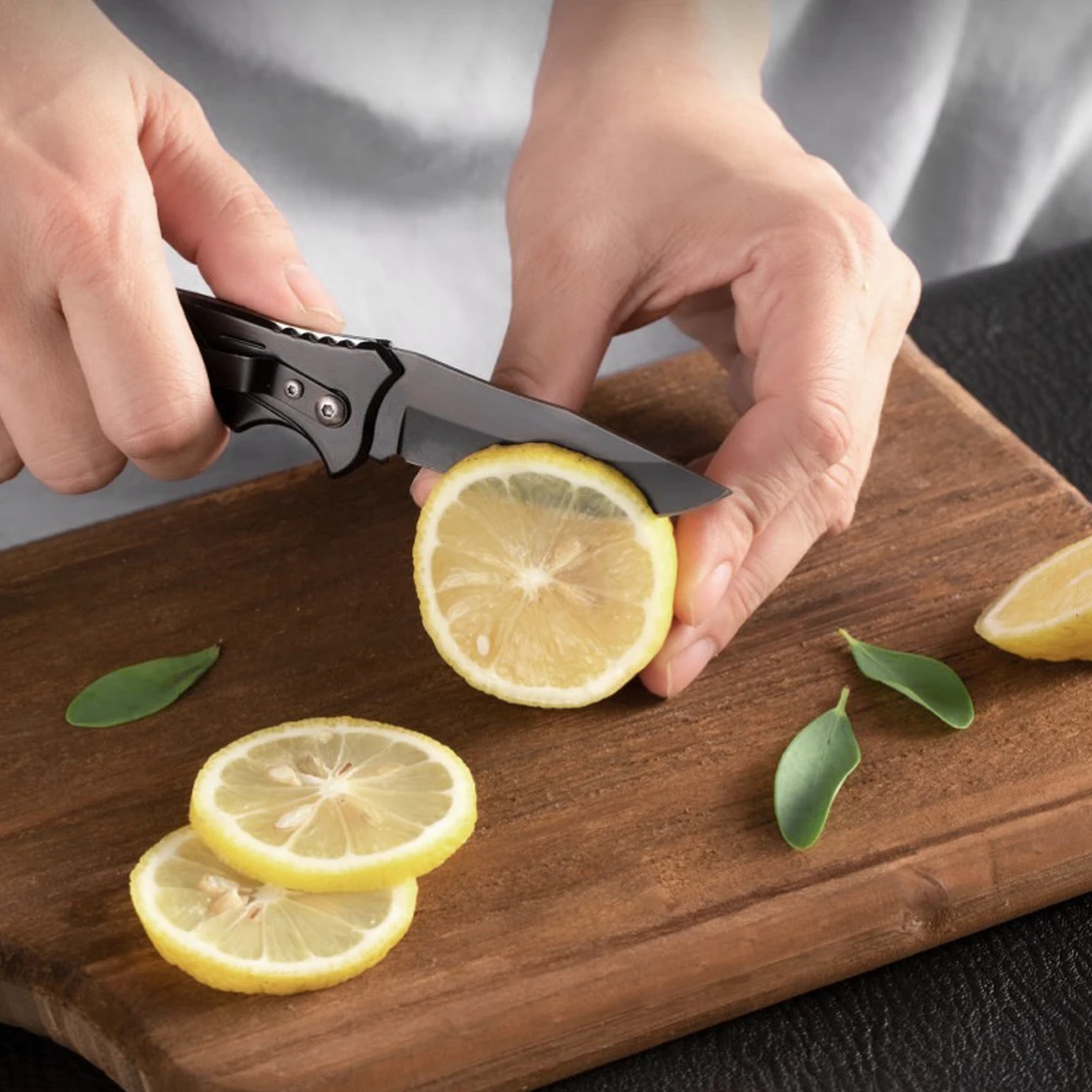 Stainless Steel Folding Knife Fillet Knife Fishing Boat Fishing Accessories with Easy To Carry Camping Meat Cutting PP Handle — image 4