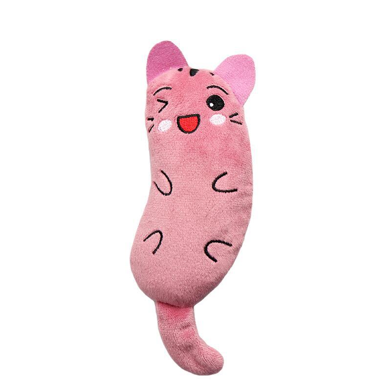 Juguetes de Peluche para Gatos con Bordados en Mentas Verdes — imagen 1