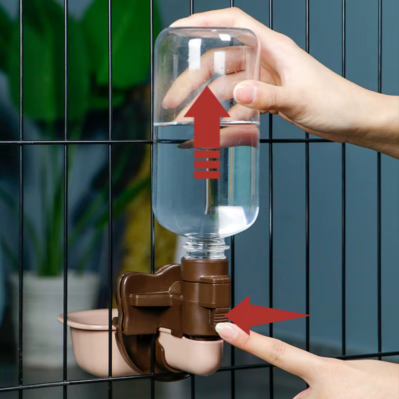 Bolsa de Agua Automática para Mascotas Colgada para Gatos y Perros Comedor de Alimento para Cámaras Acogidas sin Gotas de Agua Bolsa de Beber para Mascotas Sin Derrames — imagen 3