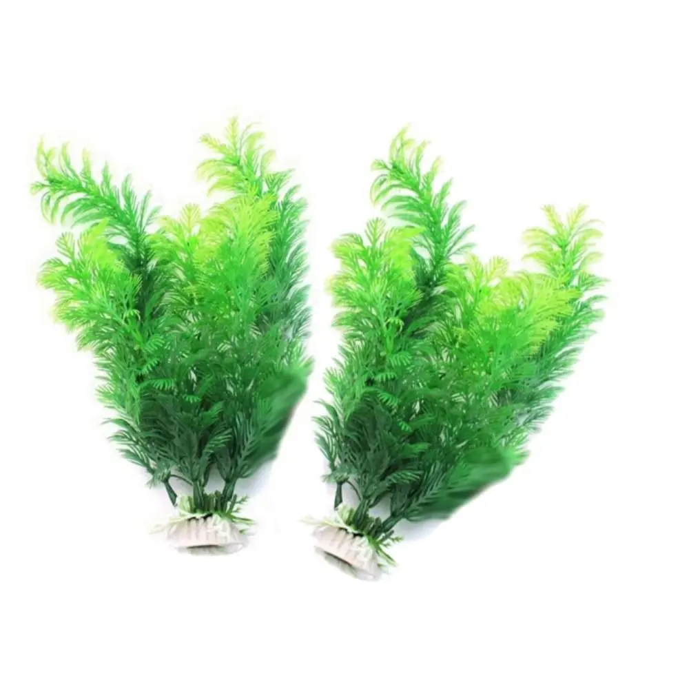 Ornamentos de Plantas de Acuario de Simulación Plástica, Plantas Artificiales, Hierba Acuática, Accesorios de Decoración para Tanques de Peces — imagen 4