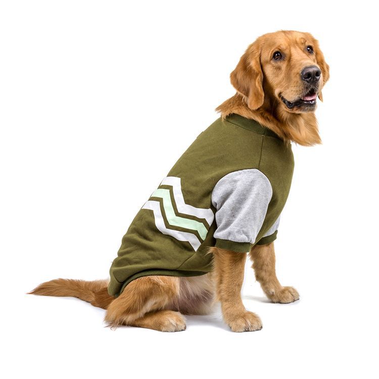 Ropa para Mascotas de Gran Tamaño - Sweater con Olas de Algodón para Perros - Ropa de Compañía para Animales Domésticos — imagen 4