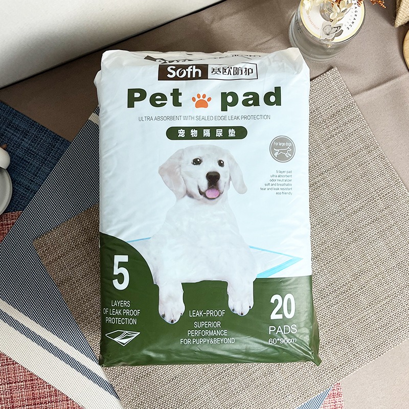 Dog Diaper Absorbent S Size 100 Pieces Thickened Deodorant Dog Pee Pad Diaper Pet Diaper — image 7