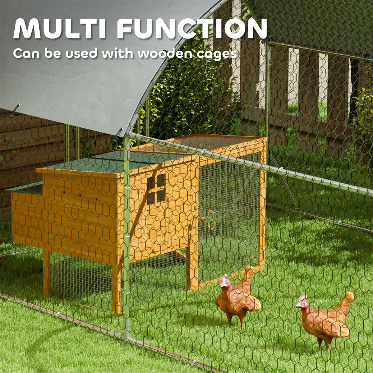 Metal Chicken, Chicken Coop — image 8