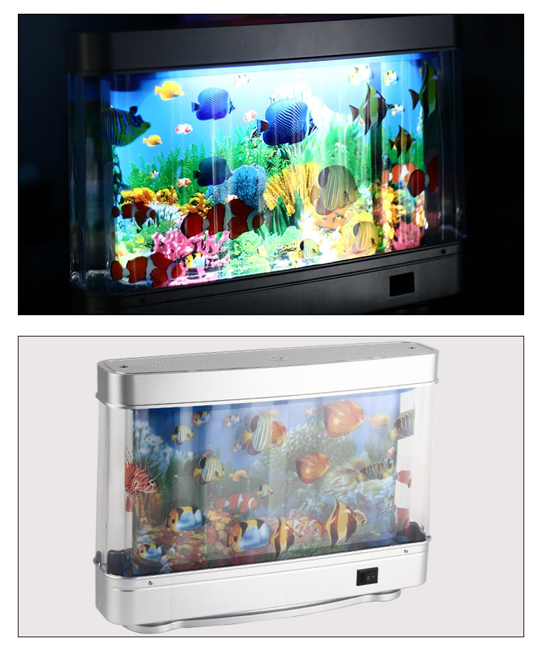 Lámpara de Simulación de Peces Ornamentales para Decoración Nocturna en el Hogar — imagen 7
