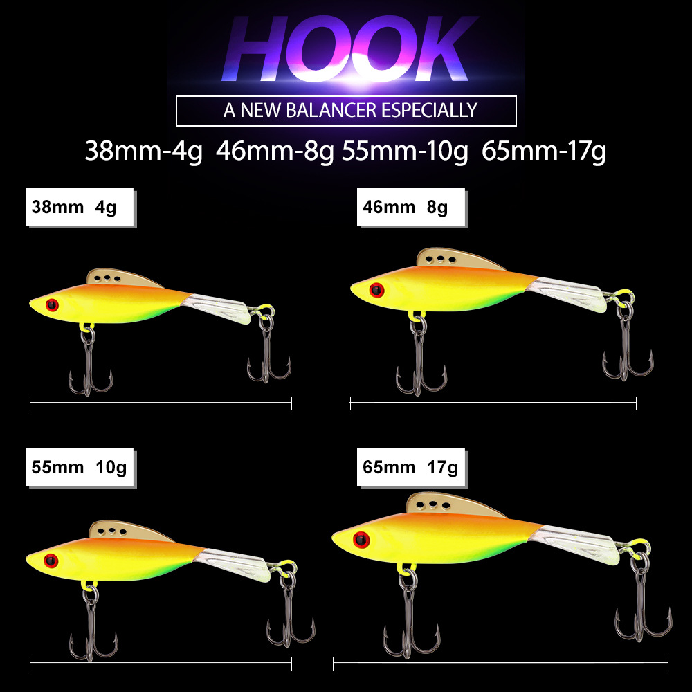 Lija de Pescar para Pesca en Hielo - Gancho Treble para Cebo — imagen 14