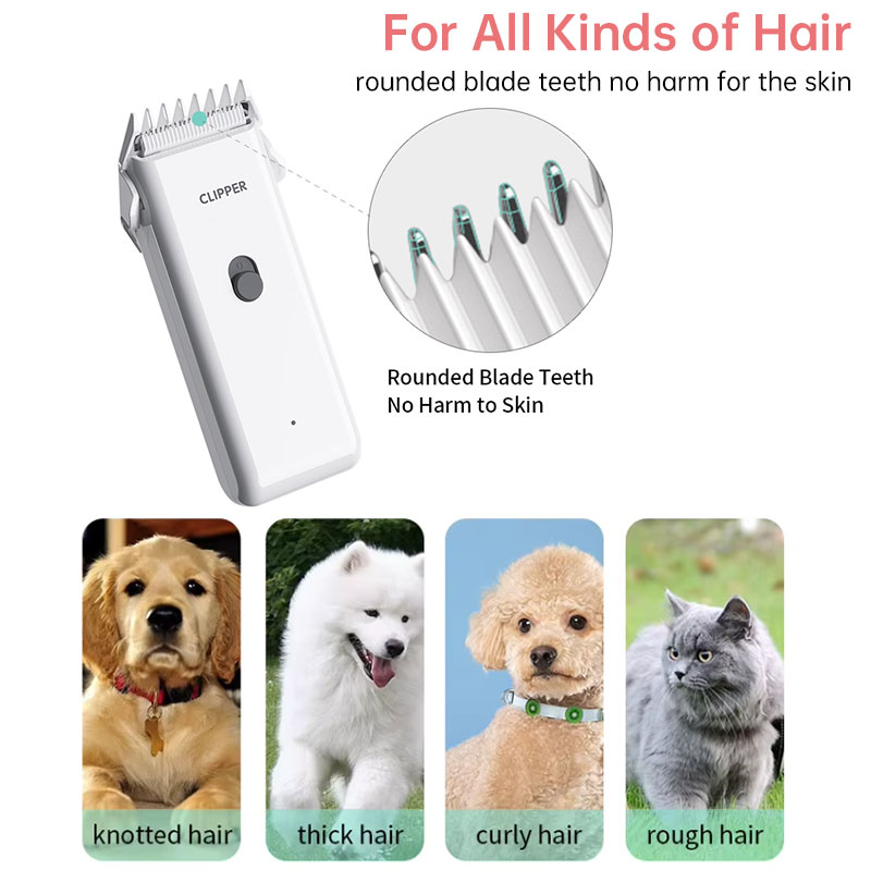 Professional Cordless Pet Clippers - Waterproof & Quiet Dog Grooming Trimmer for Home — image 10