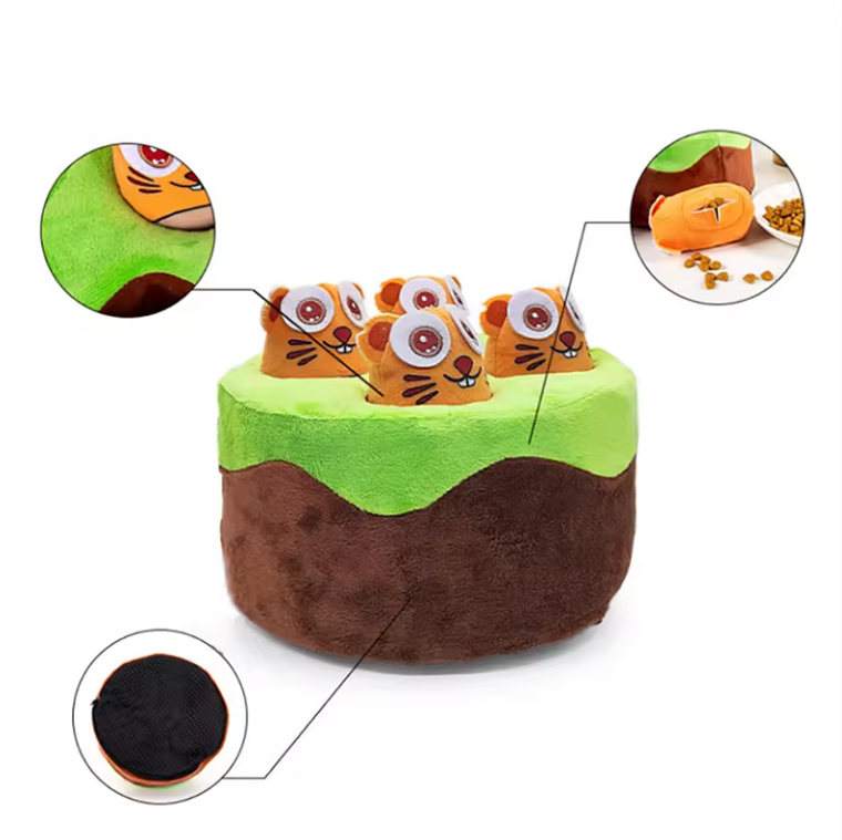 Dog Toy Hidden Food Set with Sound and Bite Resistance Interactive Puzzle and Self Help to Relieve Puzzle Pet Supplies — image 4