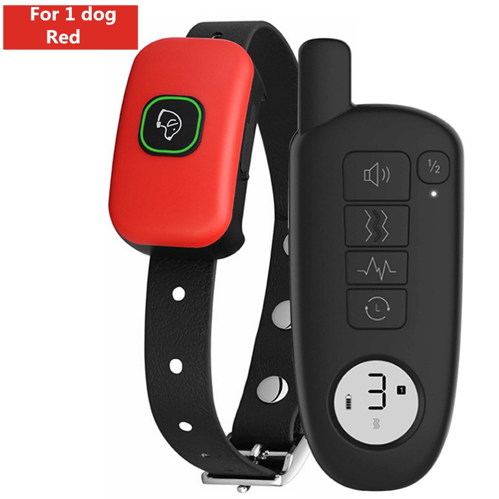 Range Dog Training Collar Waterproof Electric Shock Vibration Sound Dogs Bark Collar for Small Medium Large Dogs Trainer — image 9