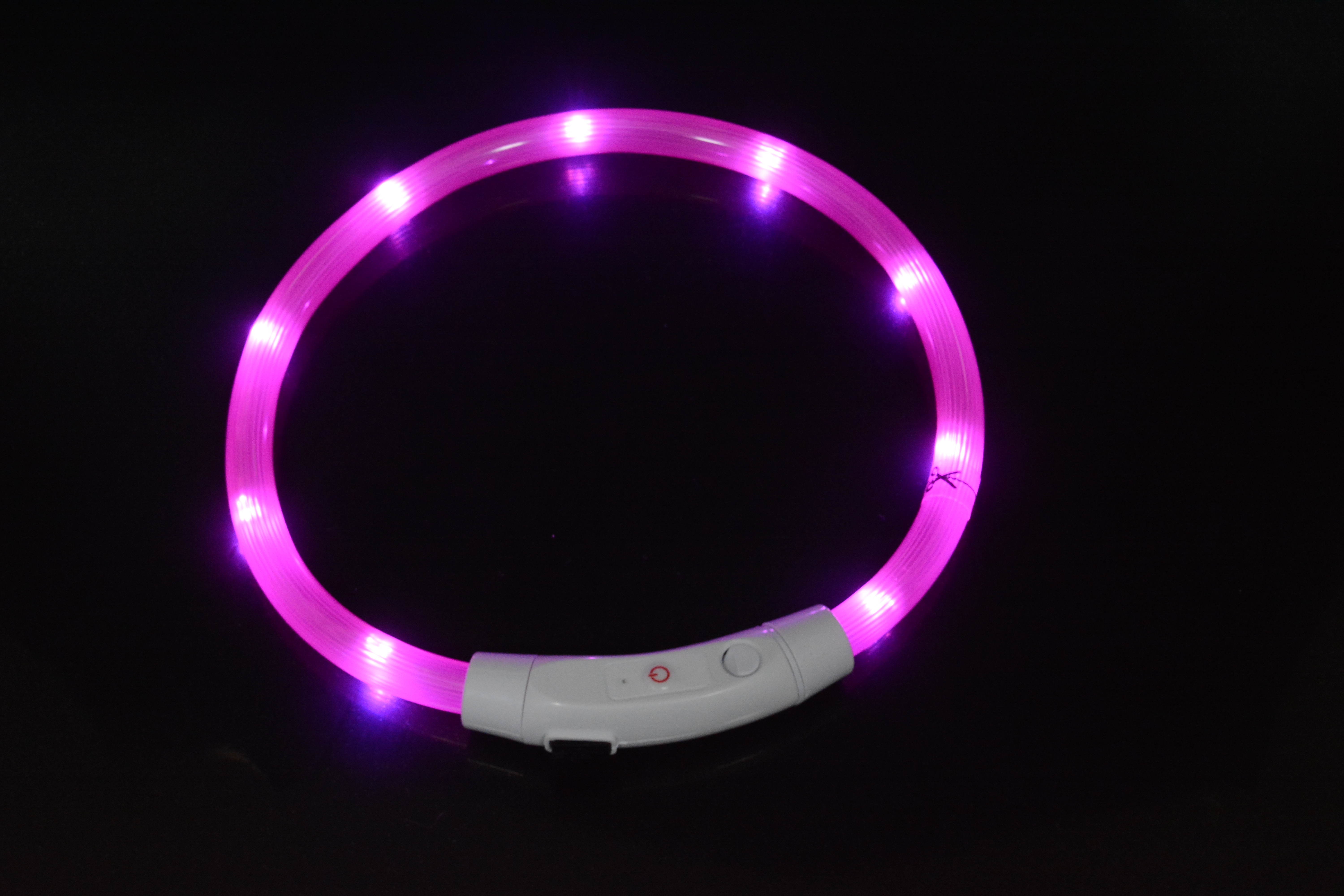 Dog luminous collar luminous pet collar USB charging neck ring LED luminous dog collar — image 12