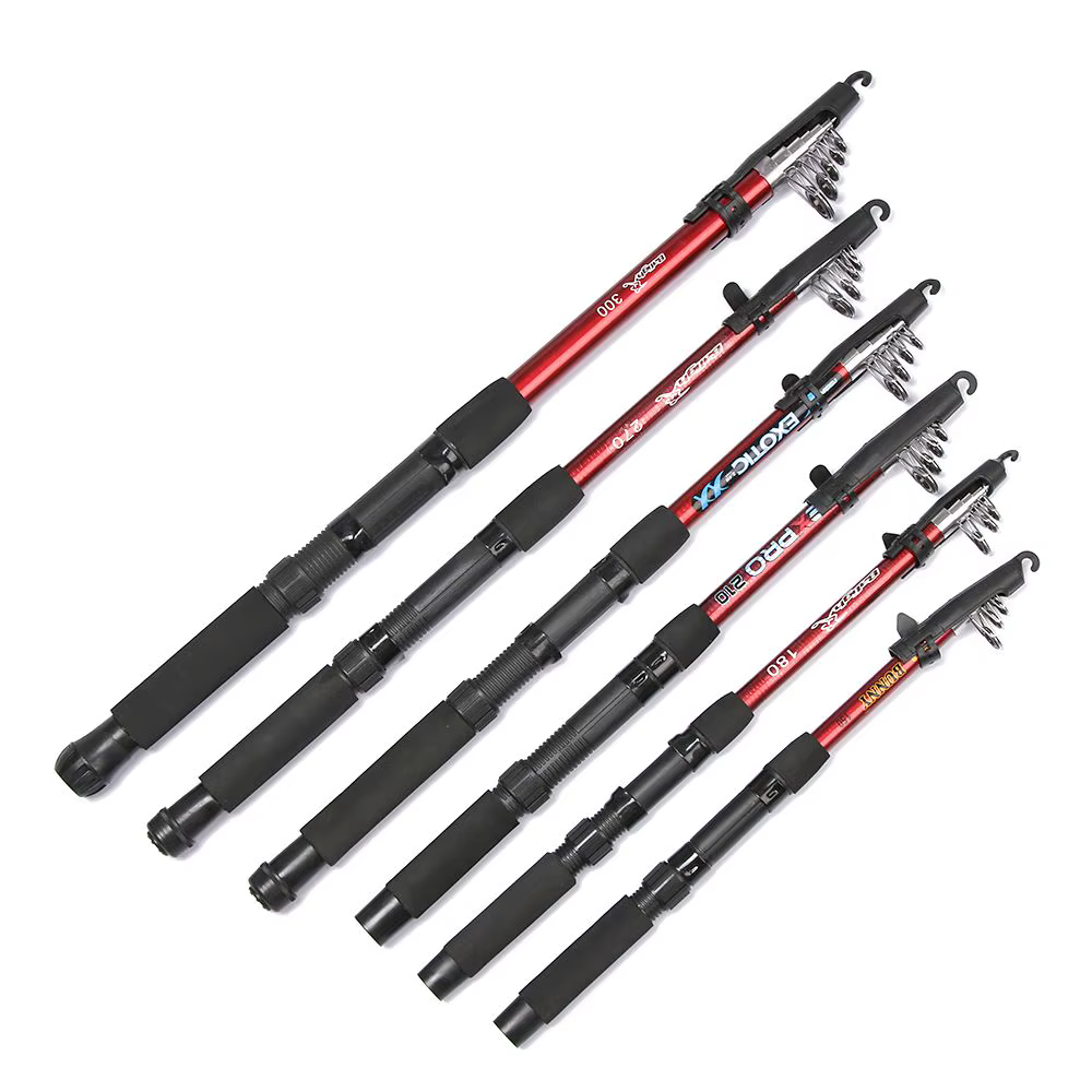 1.5-3.0m Fishing Tackle Tools Outdoor Fiberglass Sea Rod Telescopic Fishing Rod Pole — image 4