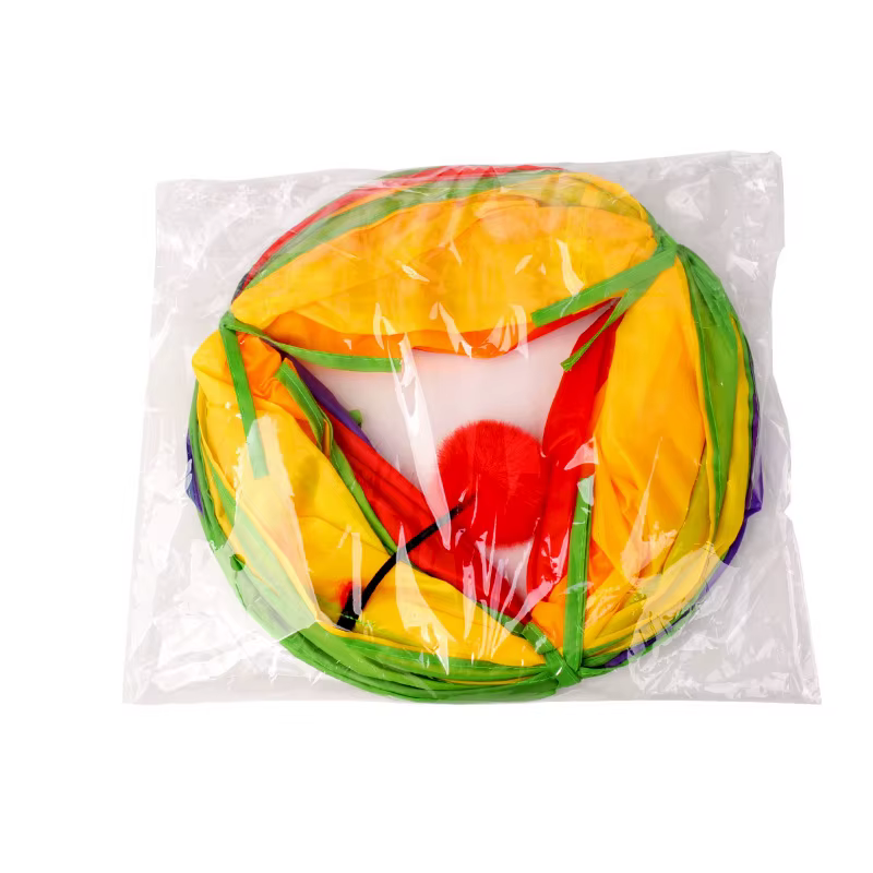 Cat Tunnel Pet Tube Collapsible Play Toy Indoor Outdoor Kitty Puppy Toys for Puzzle Exercising Hiding Training — image 6