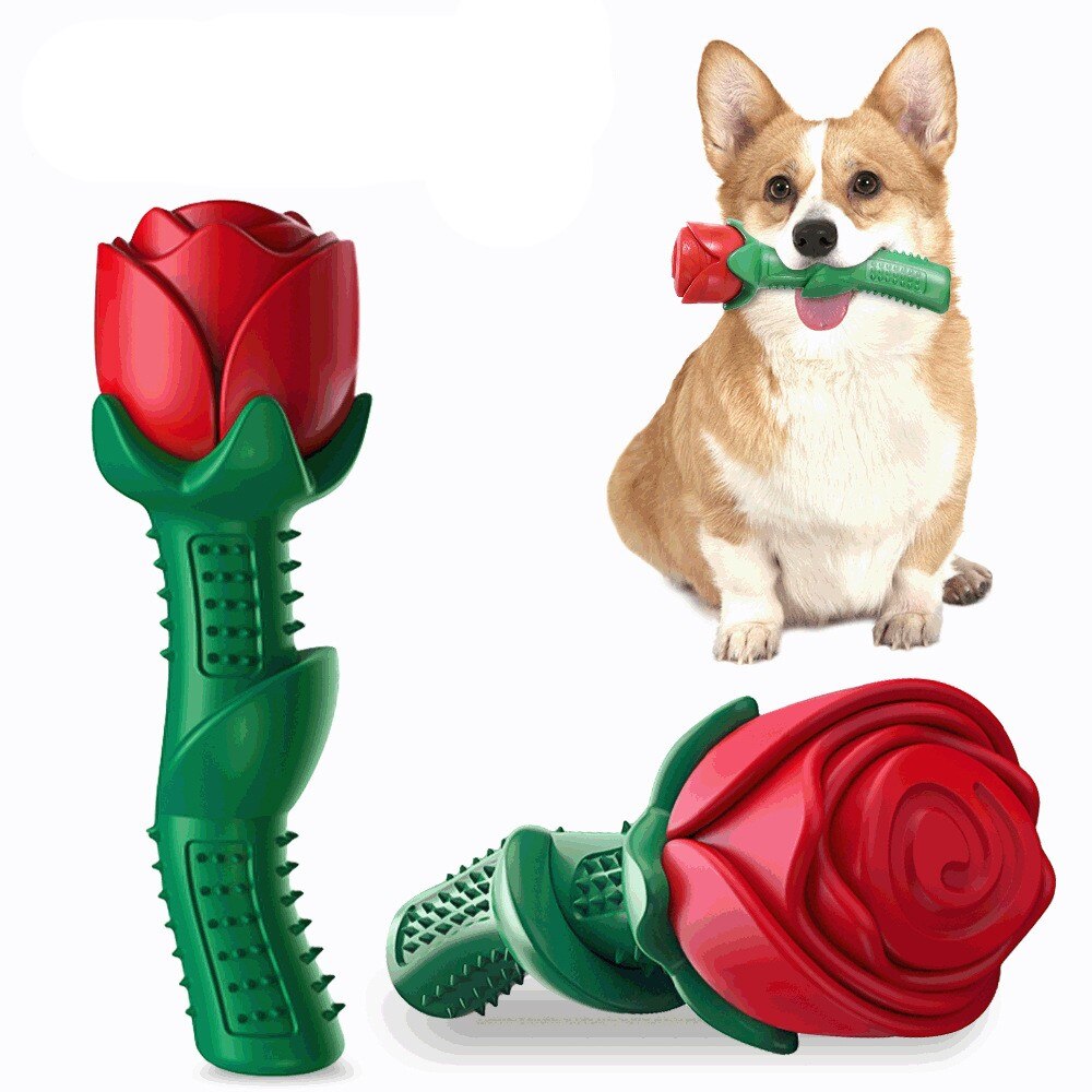 Dog Toy Dog Chew Toys Dog Toothbrush Pet Molar Tooth Cleaning Brushing Stick Doggy Puppy Dental Care Dog Pet Supplies — image 2