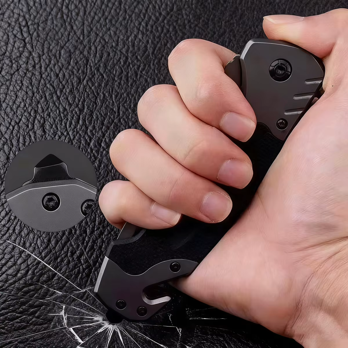 Multi functional sharp and convenient folding knife pocket knife, suitable for wilderness survival, camping, fishing, hunting — image 4