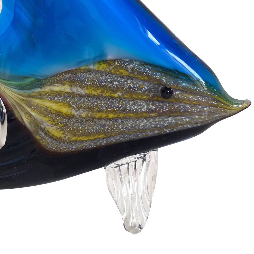 New handmade glass tropical fish ornaments are available every year, with modern home foyer decoration and fish tank landscapin — image 3