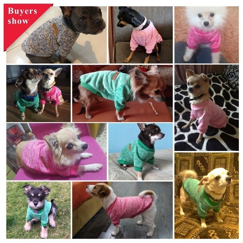 Ropa para Perros de Tamaño Pequeño - Sueter de Algodón para Cachorros de Verano Clásico — imagen 5