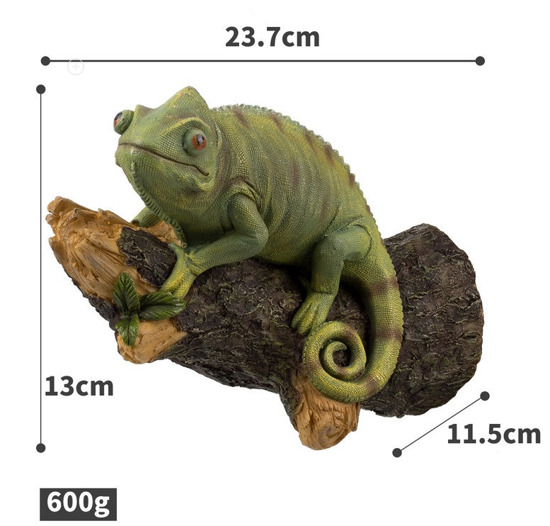 Decoraciones de árbol de camaleón simulados para jardines de patio — imagen 2