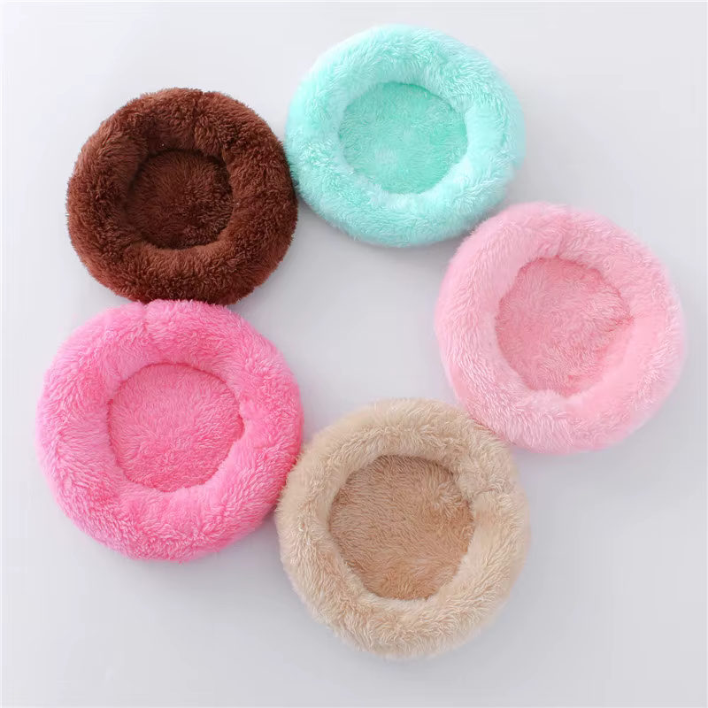 Hamster Bed Pad Pet Nest Plush Soft Warm Cotton Nest Pad Hamster Hedgehog Chinchilla Rabbit Small Pet Sleeping Mat Pet Supplies — image 2