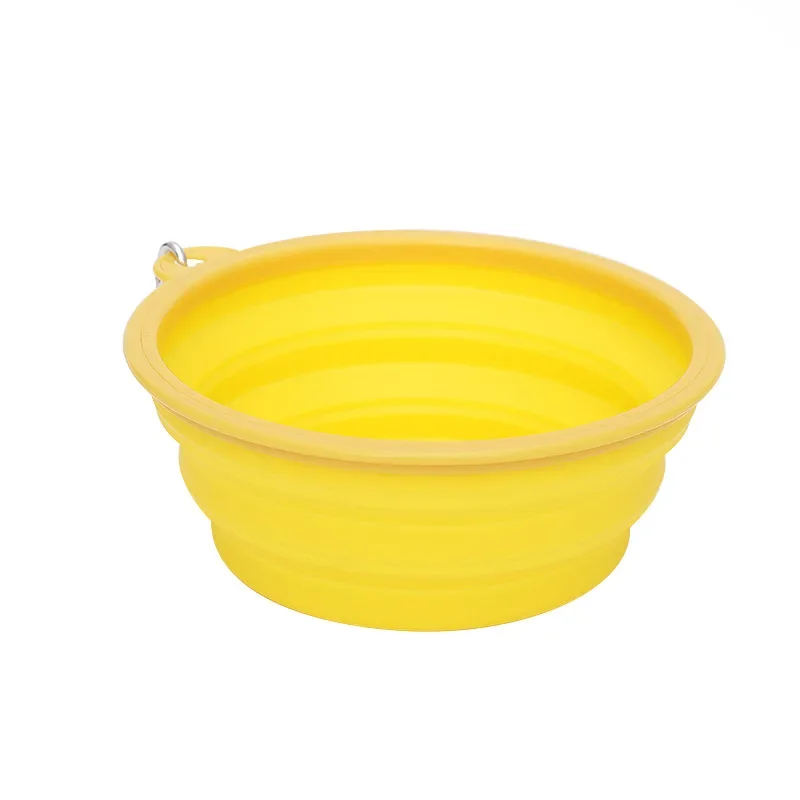 Comedor Portátil de Mascotas Reutilizable en Silicón para Perros y Gatos - Tazón de Alimento y Agua Outdoor — imagen 7