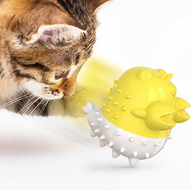 Lobster Shape Electric Vibrating Cat Toy Cat Toothbrush Funny Cat Stick Relieve Boredom Pet Supplies — image 2