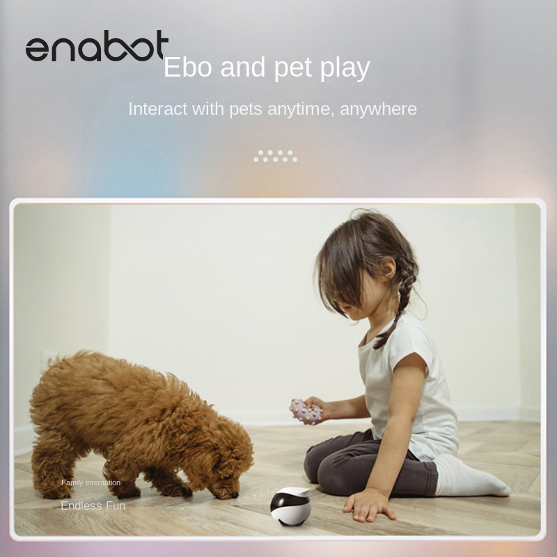 Enabot Whole House Mobile Camera Wireless Monitor Ebo Robot Home Smart Walking Electronic Pet — image 4
