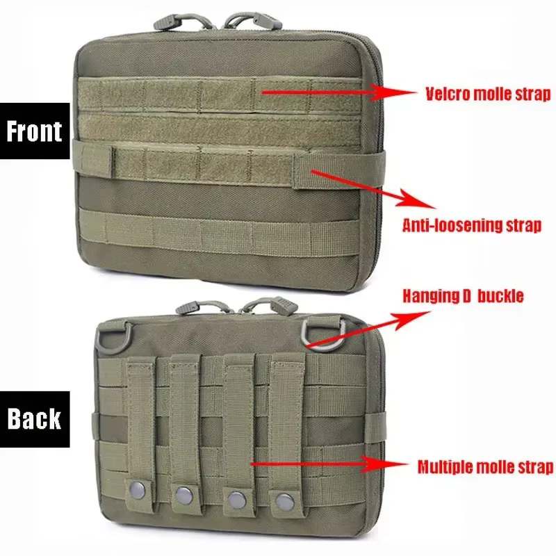 Kit de Primeros Auxilios Médicos Militares, Equipo Táctico para Emergencias al Aire Libre, Kit Multifuncional para Camping y Caza — imagen 3